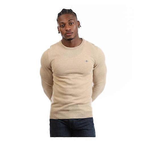 Gant Mens Lambswool Blend Crew Neck Sweatshirt