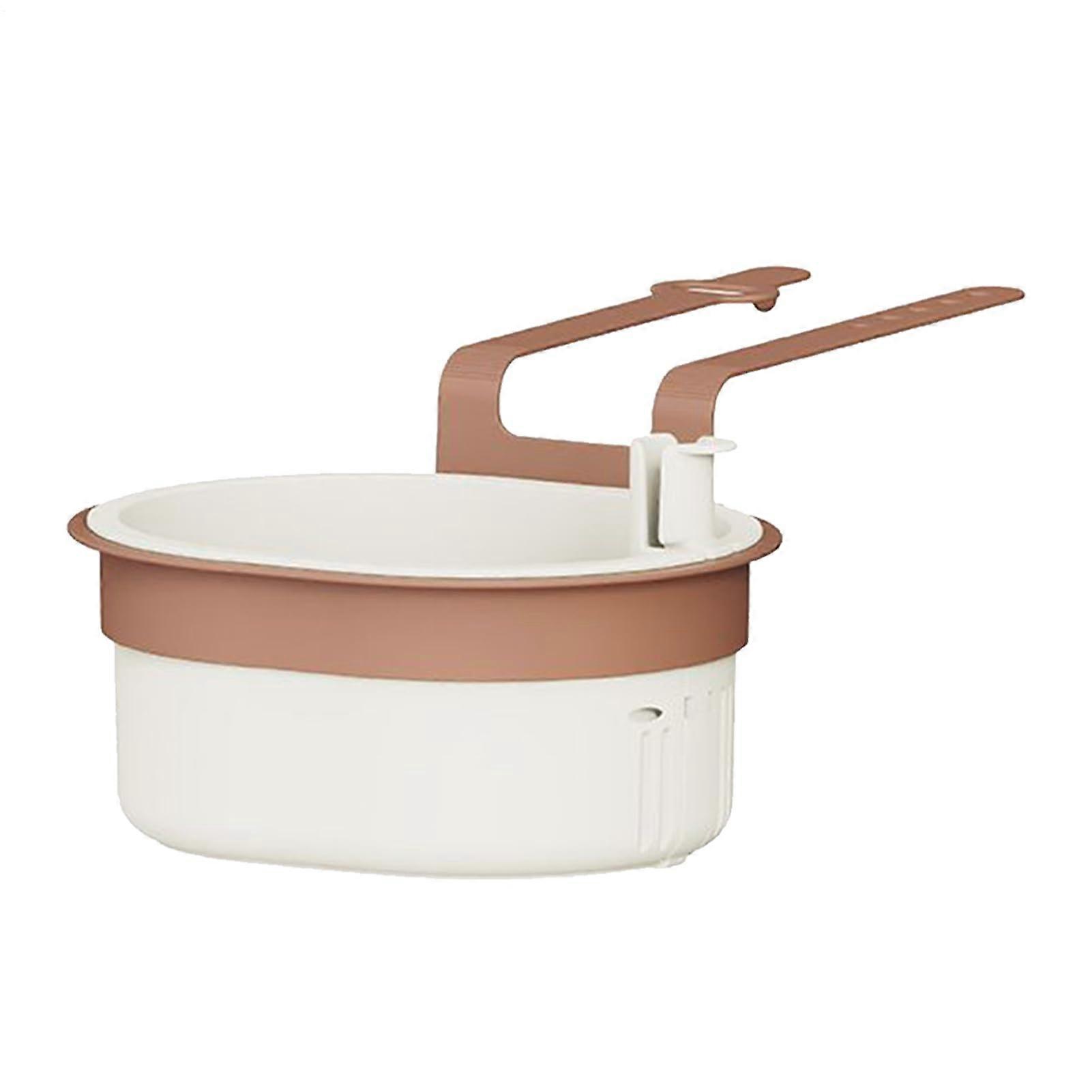 Sink Strainer Basket, Foldable Silicone Vegetable Washing Filter, Adjustable Kitchen Food Waste Strainer