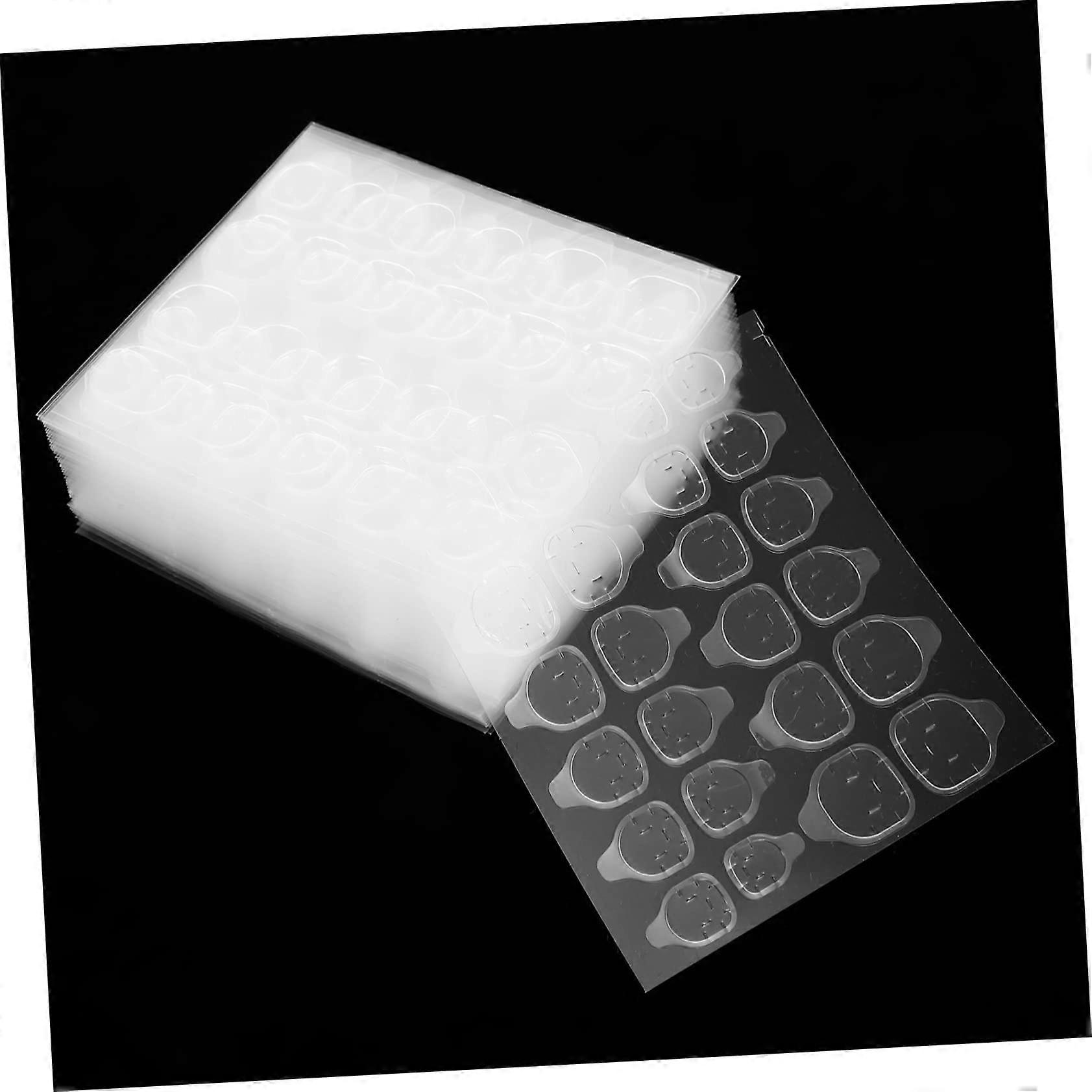 Press On Nail Adhesive Tabs Extra Strong Double Sided Nail Glue Stickers for Quick Application
