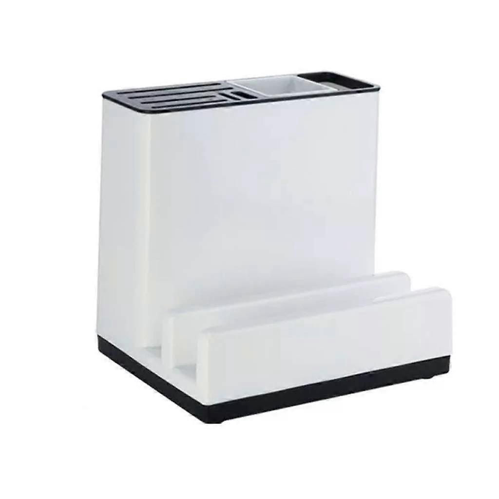 Kitchen Storage Rack with Cutting Board Holder, SpaceSaving MultiPurpose Kitchen Organizer