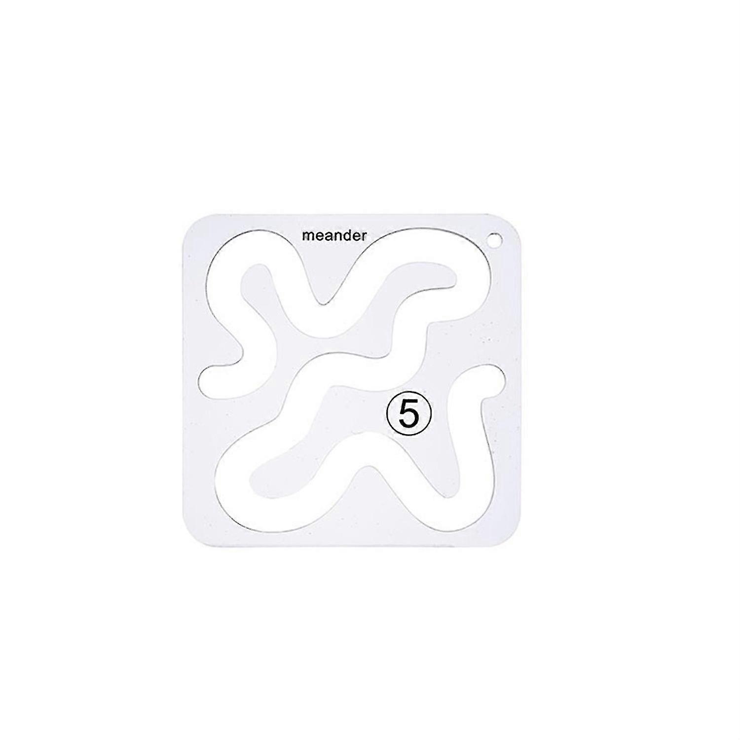 Sewing Quilting Ruler Clear Acrylic Patchwork Positioning Ruler DIY Sewing Tailor Template for