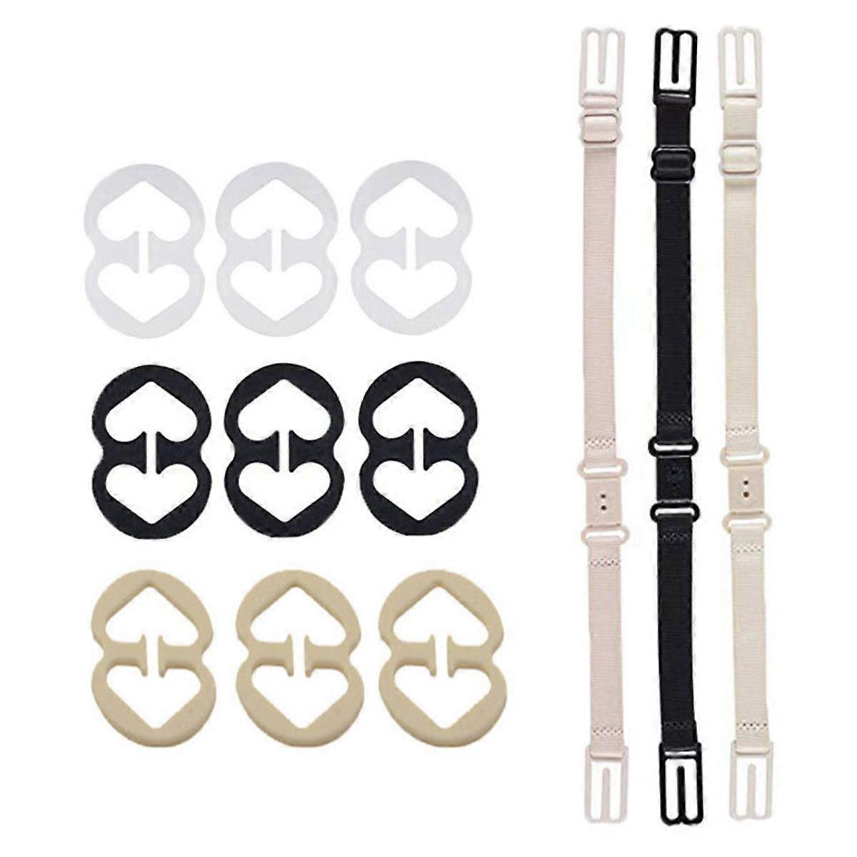 Bra strap clip, bra strap support connection