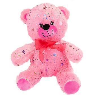 Purple Teddy Bear Plush 13 Inch Soft Stuffed Animal for Kids Birthday Gift