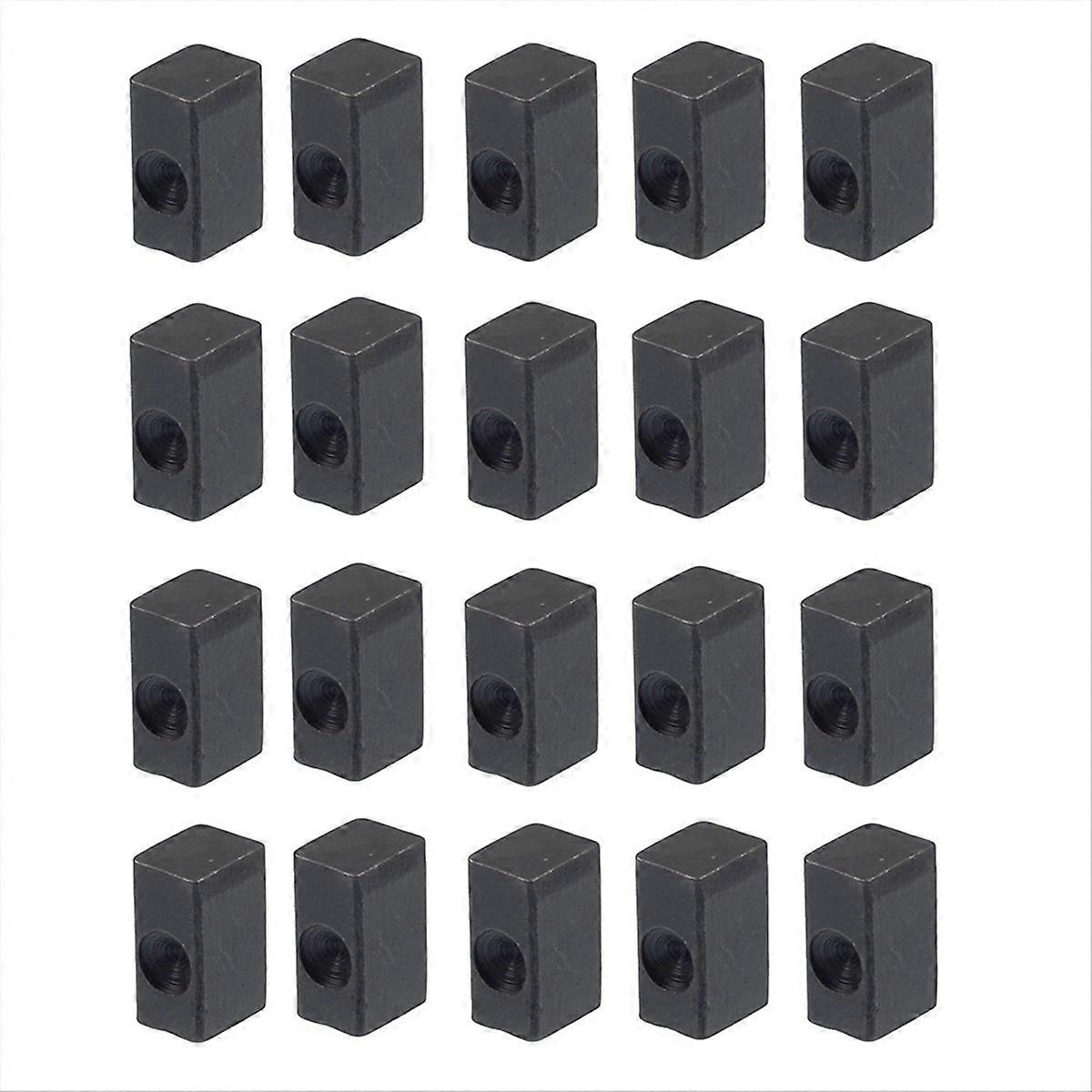 20PCS Tremolo Bridge Fine Tuning Screws String Insert Blocks Locking Nut String Lock Screws for