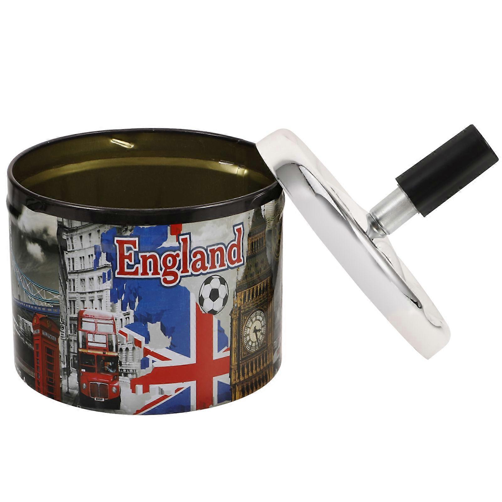 Automatic Extinguished Metal Ashtray for Home 3Pcs Set