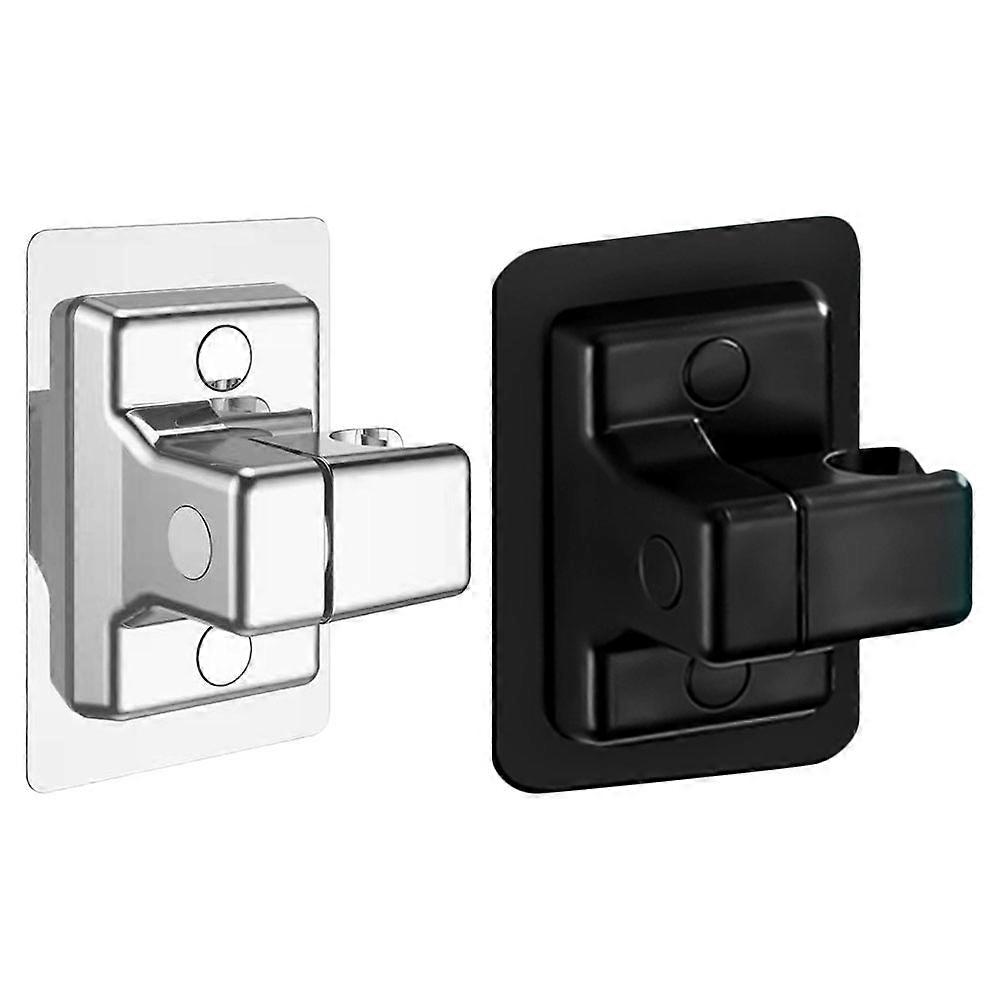 Shower Head Holder ABS for Bathroom Use with Rotation Function 2Pcs