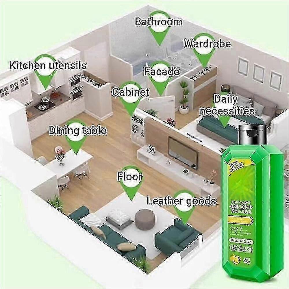 1-3PCS Powerful Multifunctional Cleaner,Versatile And High-Performance Cleaning Agent