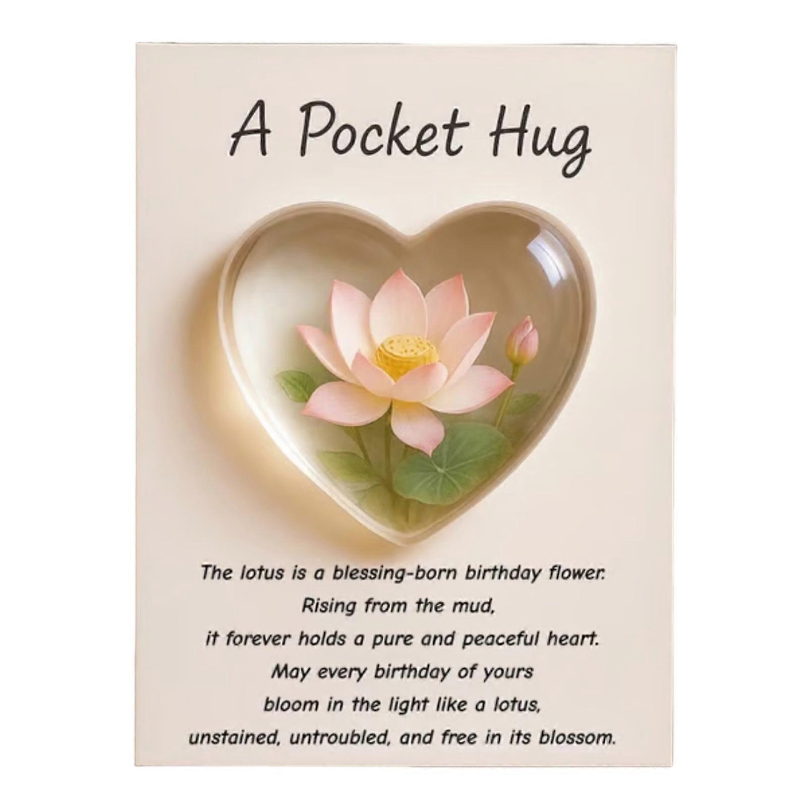 A Gift Card With A Flowered Pocket(Q,Plastic)
