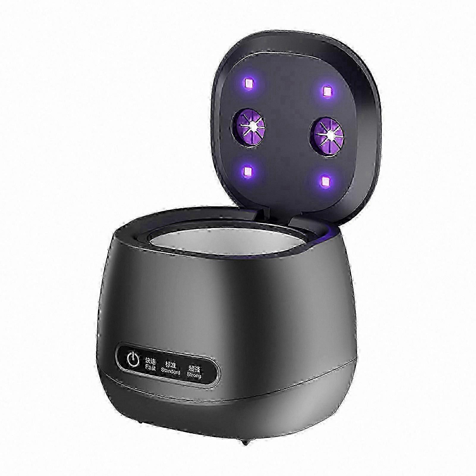 Advanced Denture Cleaning System with UV Sanitization for Home Use