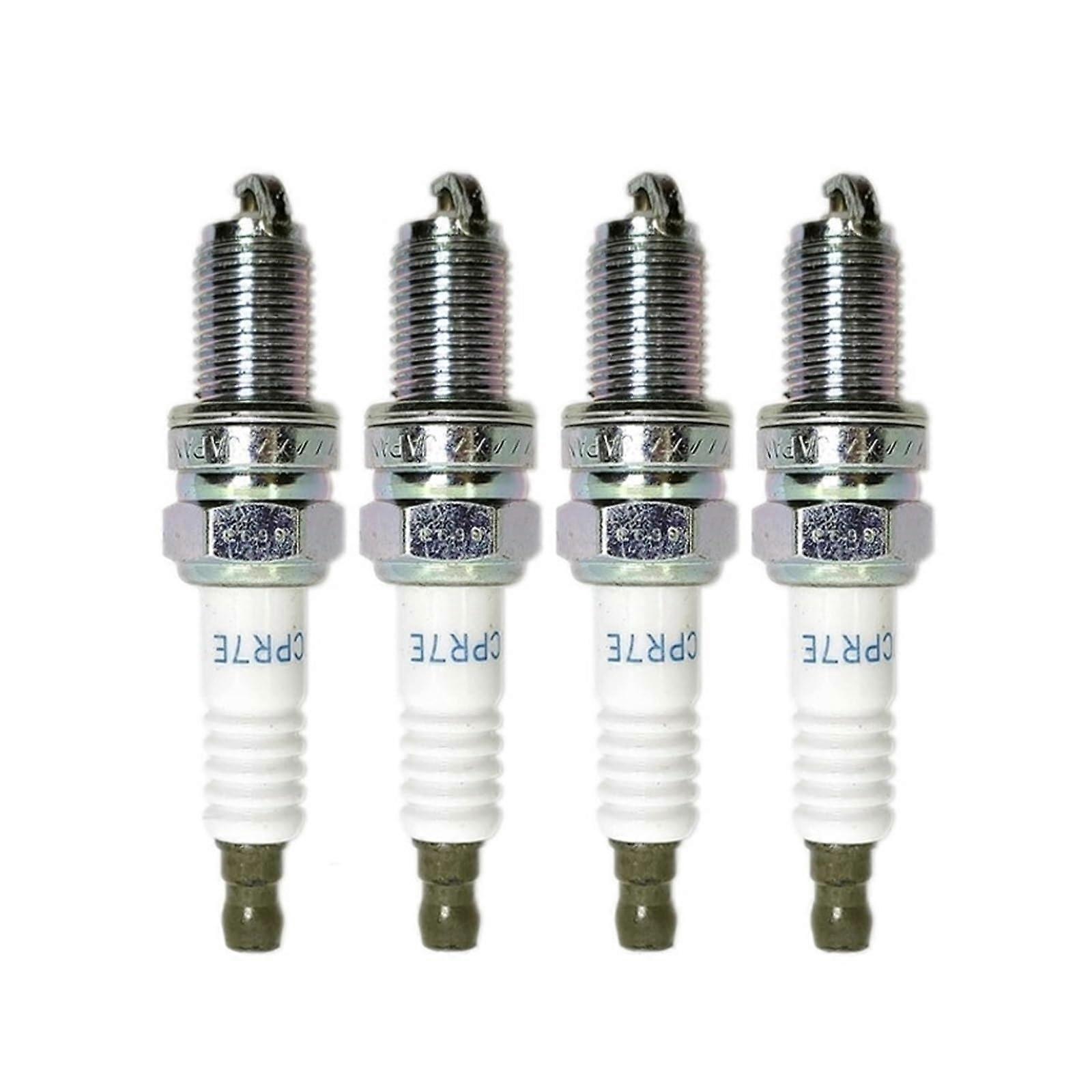 4 Pack DCPR7E3932 Spark Plugs Immediate Replacement Set for Consistent Motorcycle Performance