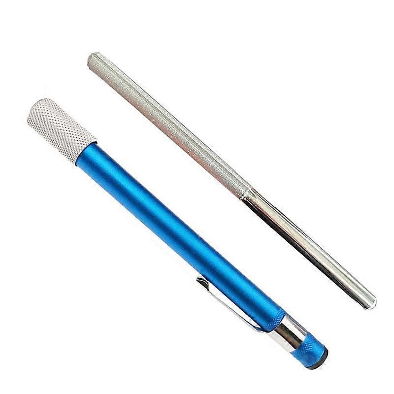 Portable Knife Sharpener Folding Diamond Double-sided Fan Shape Knife Scissors Sharpening Stone Kitchen Ceramic Sharpening