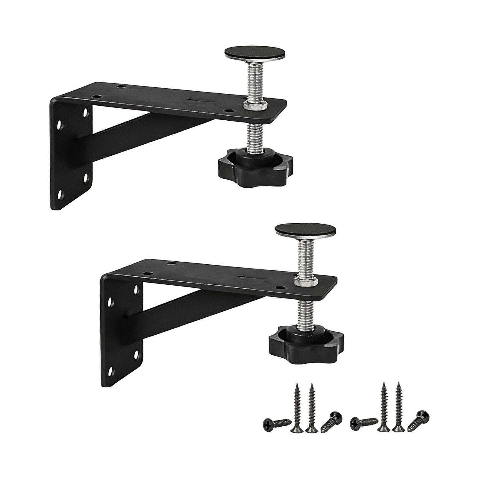 2Pcs Undermount Sink Support Bracket Basins Heavy Duty Triangular Bracket Mounting Hardware For Basins Reinforcement Multicolor