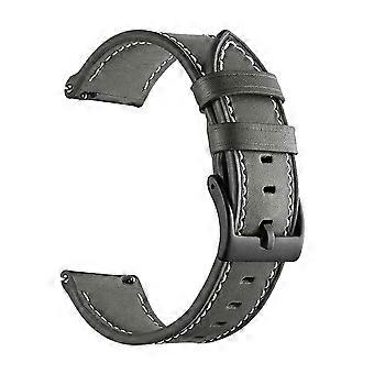Leather Watch Strap For The Garmin Forerunner Series (22mm) (available In 11 Colours)