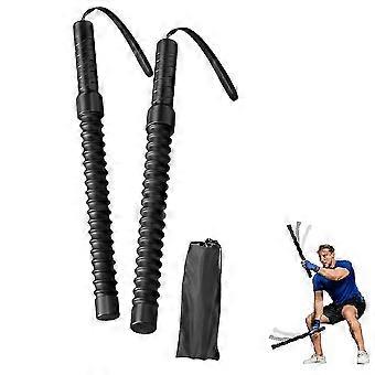 Portable Ropeless Battle Ropes (2PCS) - 50cm Fitness Rope Training for Home Gym, Lightweight Full-Body Workout Equipment for Beginners & HIIT_mpn