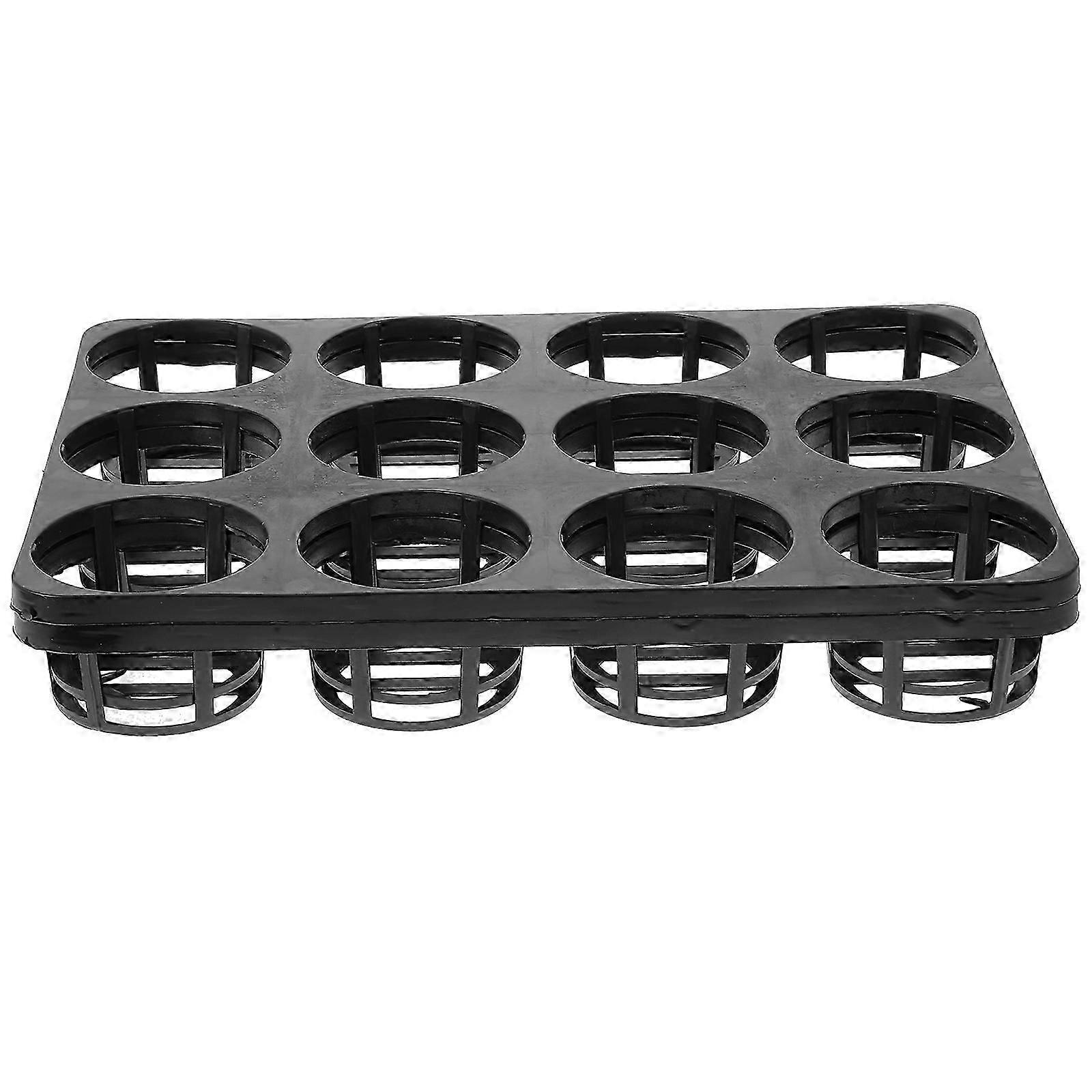 Holder Tray | PP Material | Black | 2Pcs for Planting Use