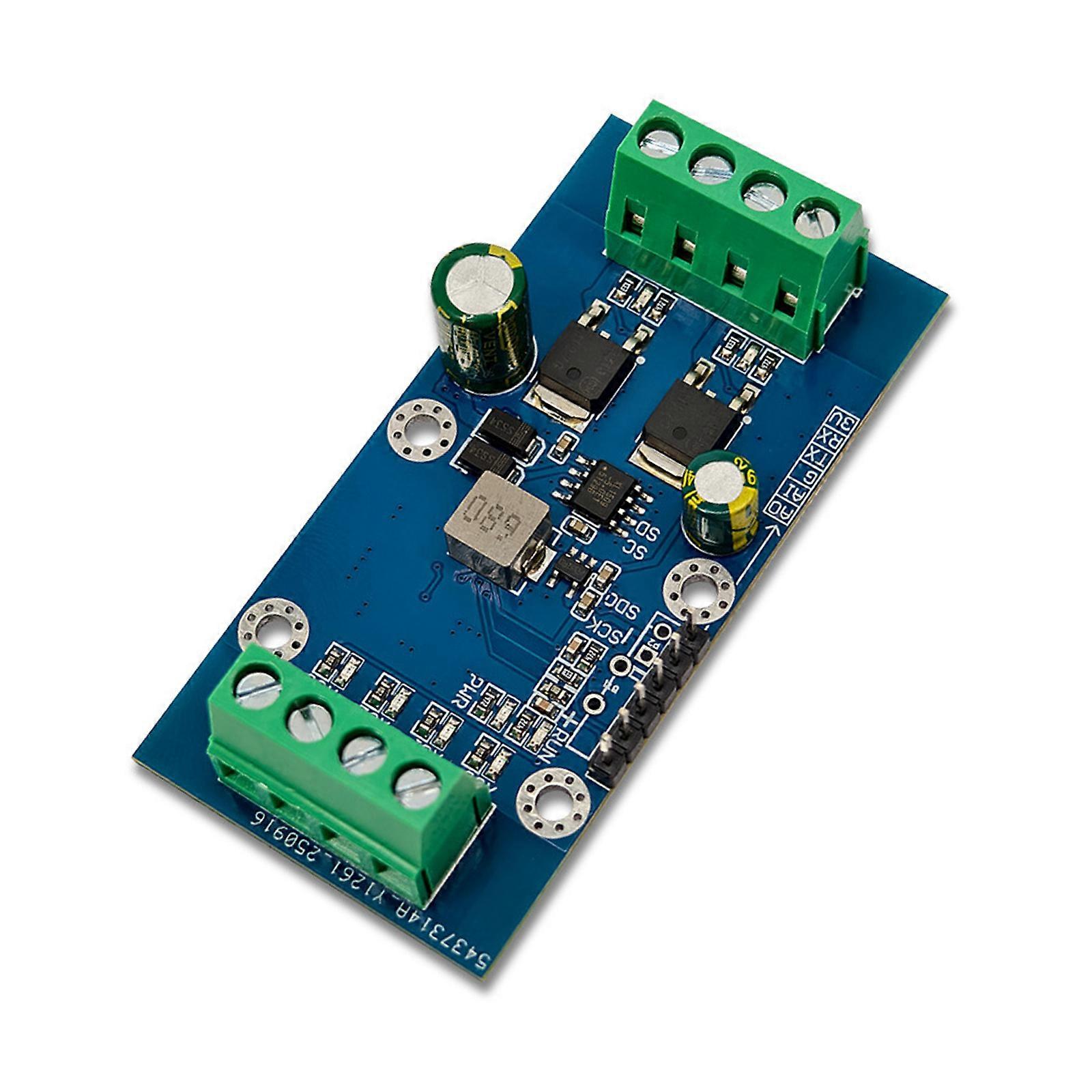 4 Input 2 Output PLCs Delay Control Board Optocoupler Isolation for FX3U Automation Systems Multicolor