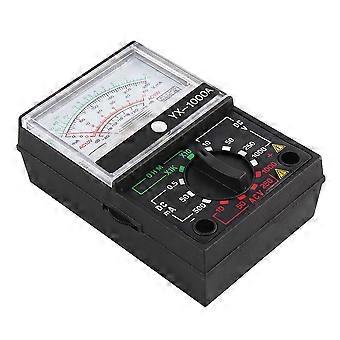 1 Stück professioneller Elektriker verwenden Spannung hochpräzises digitales Multimeter Multi-Tester-Meter (schwarz)