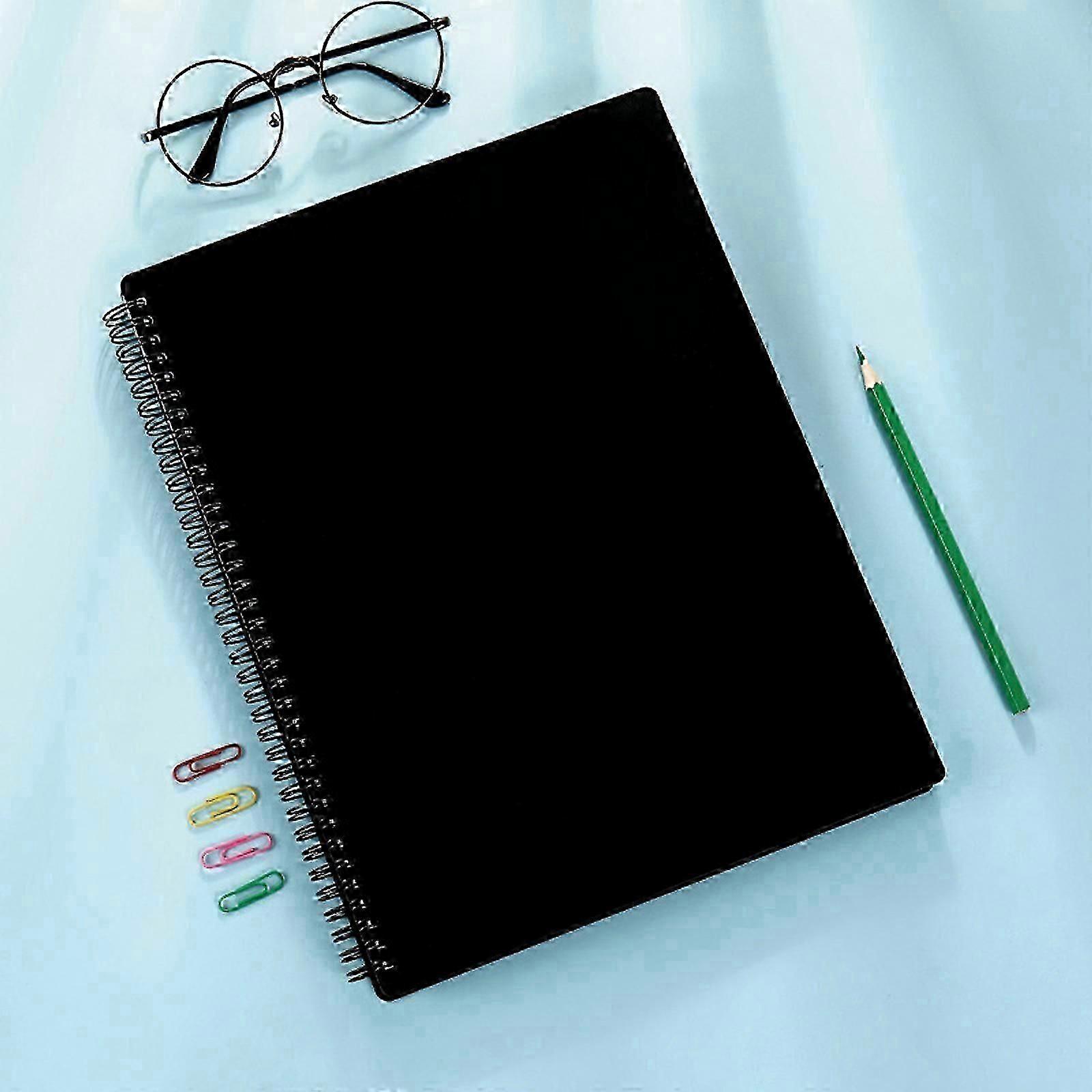 A4 Size Music Sheet Folder, 20 Pages Music File Folder, Multilayer Insert Folder Transparent Documents Holder