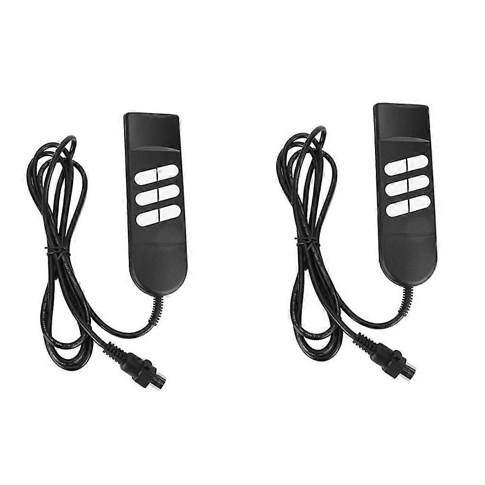 2x elektriska vilstolar Controller 6 knapp 5 stift Handbrytare