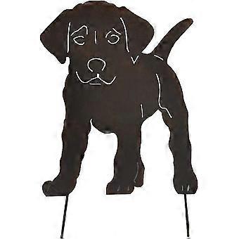 Metal Dog Garden Statue Dog Decor Silhouette Stake Animal Decorative Garden Stakes Yard Lawn Ornaments Home Outdoors Gifts For Dog Lovers