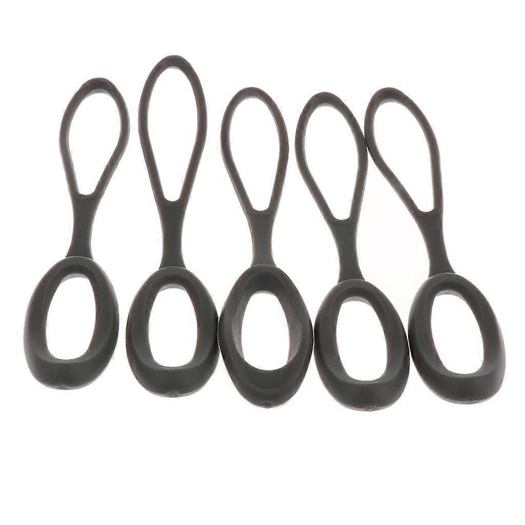3x 5pcs Zip Puller Zipper Pull Cord Replacement Fastener Slider Jacket Backpack