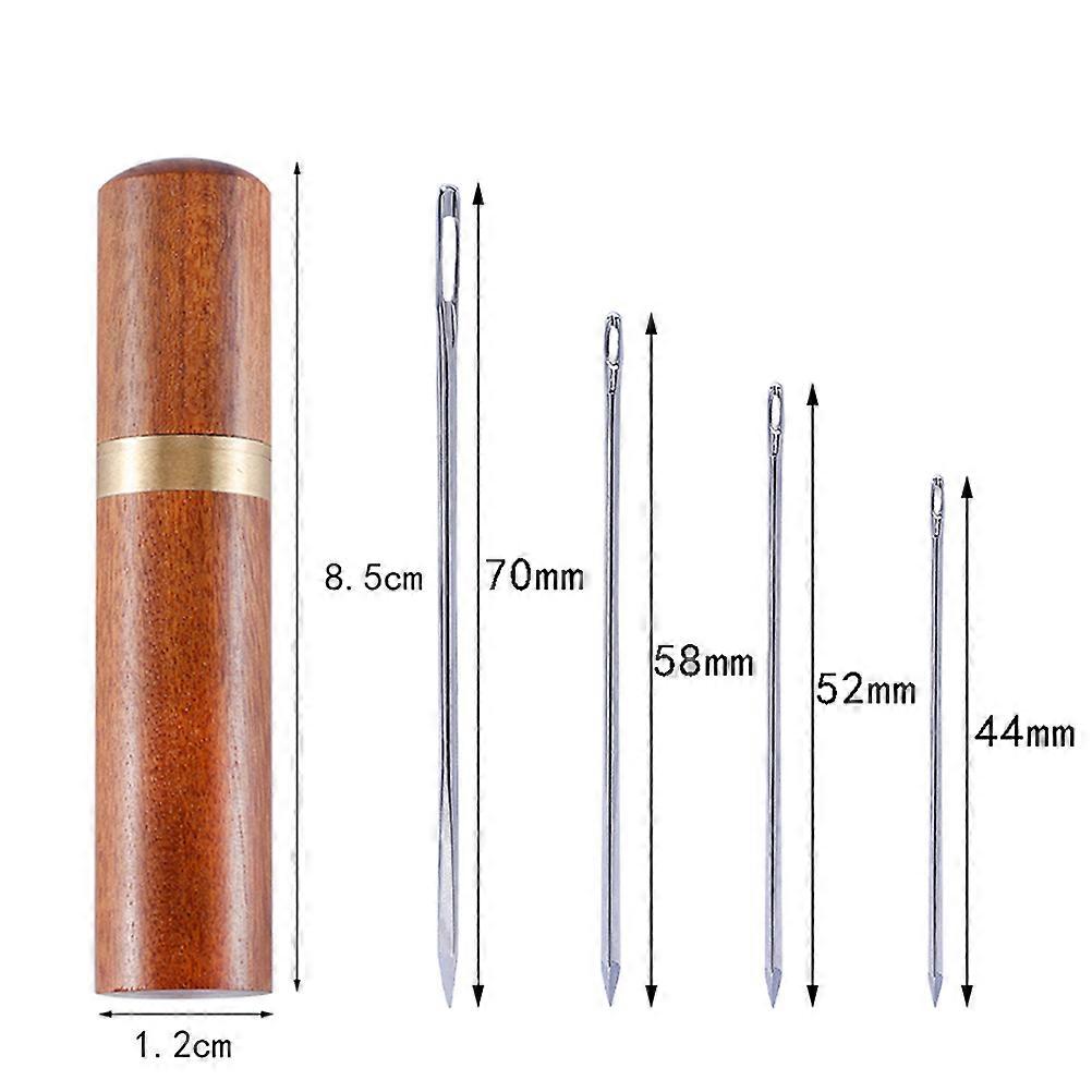 Stitching Needle Large-Eye Needles for Sewing Use 4Pcs Set
