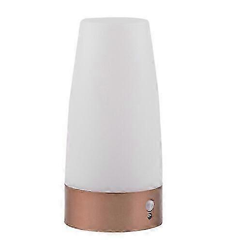 LED Night Light PIR Motion Sensor Bedside Desk Table Lamp Battery Operated