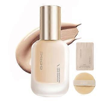 Liquid Foundation Waterproof Full Coverage for All Skin Types, Moisturizing and Easy to Blend