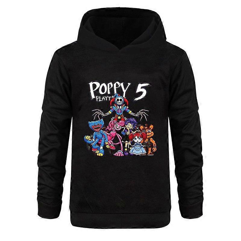 Poppy Playtime Kinder-Freizeit-Langarm-Kapuzenpullover