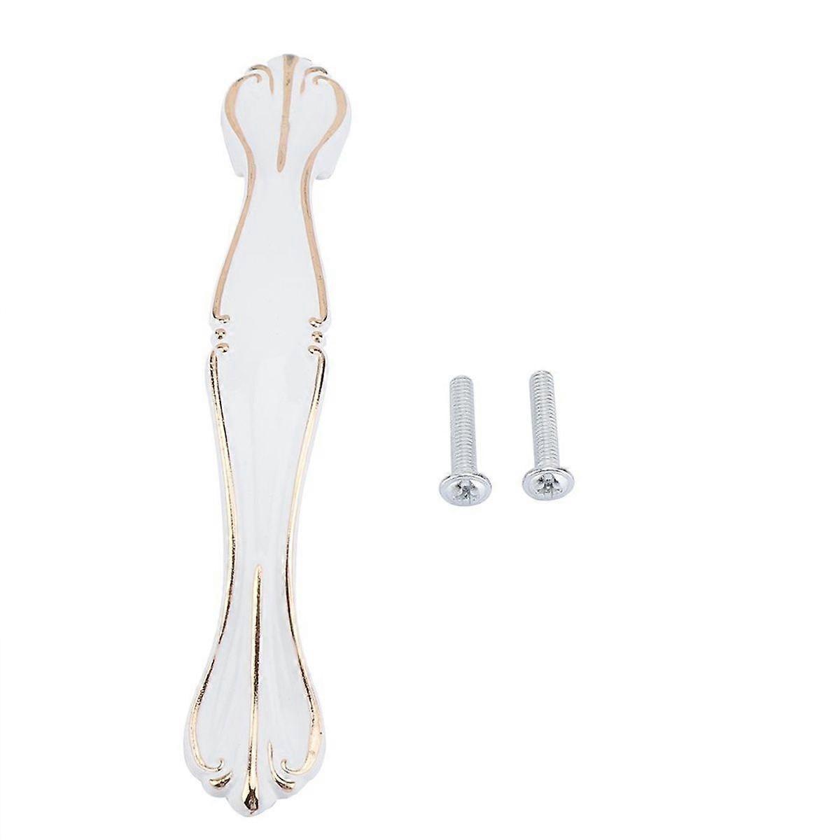 White cabinet handles, cabinet and drawer knobs