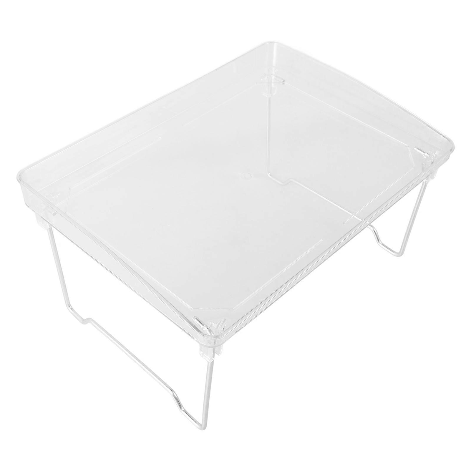Folding Storage Rack Desktop Rack Countertop Storage Stand Kitchen Storage Stand