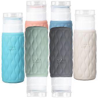 6 stuks reisflessen siliconen reisflessen reiscontainers toiletartikelen shampoo reiscontainer