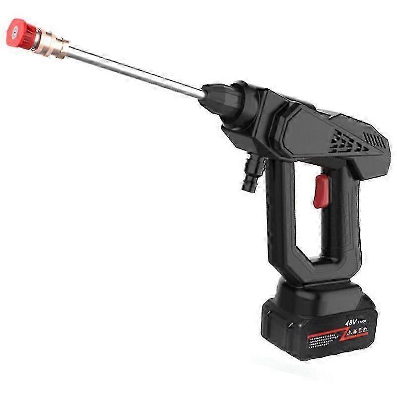 High pressure cleaner, ABS/copper, black
