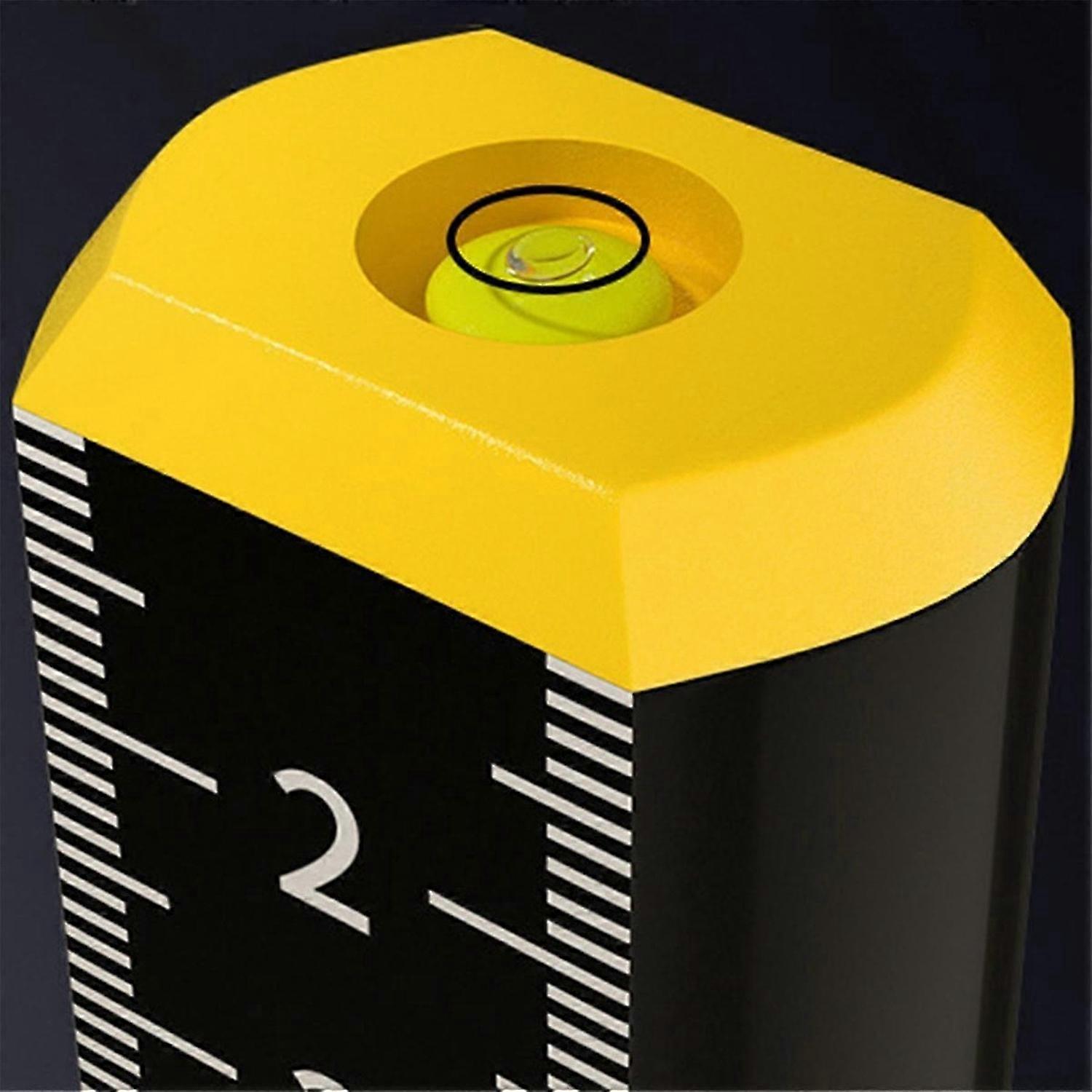 4pcs Leveling Artifact Ceiling Leveling Double-Sided Ruler Equal Height Ruler Gradienter Stick Wall
