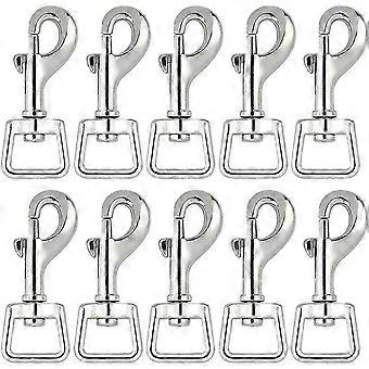 20Pc Snap Hooks for Dog Leash Collar Linking, Heavy Duty Swivel Clasp Eye Bolt Buckle Trigger Clip for Spring Pet Buckle