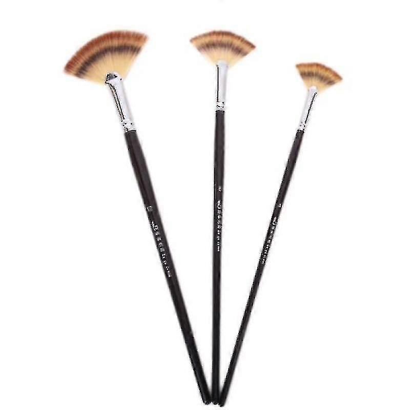 3szt Flat Brush Set