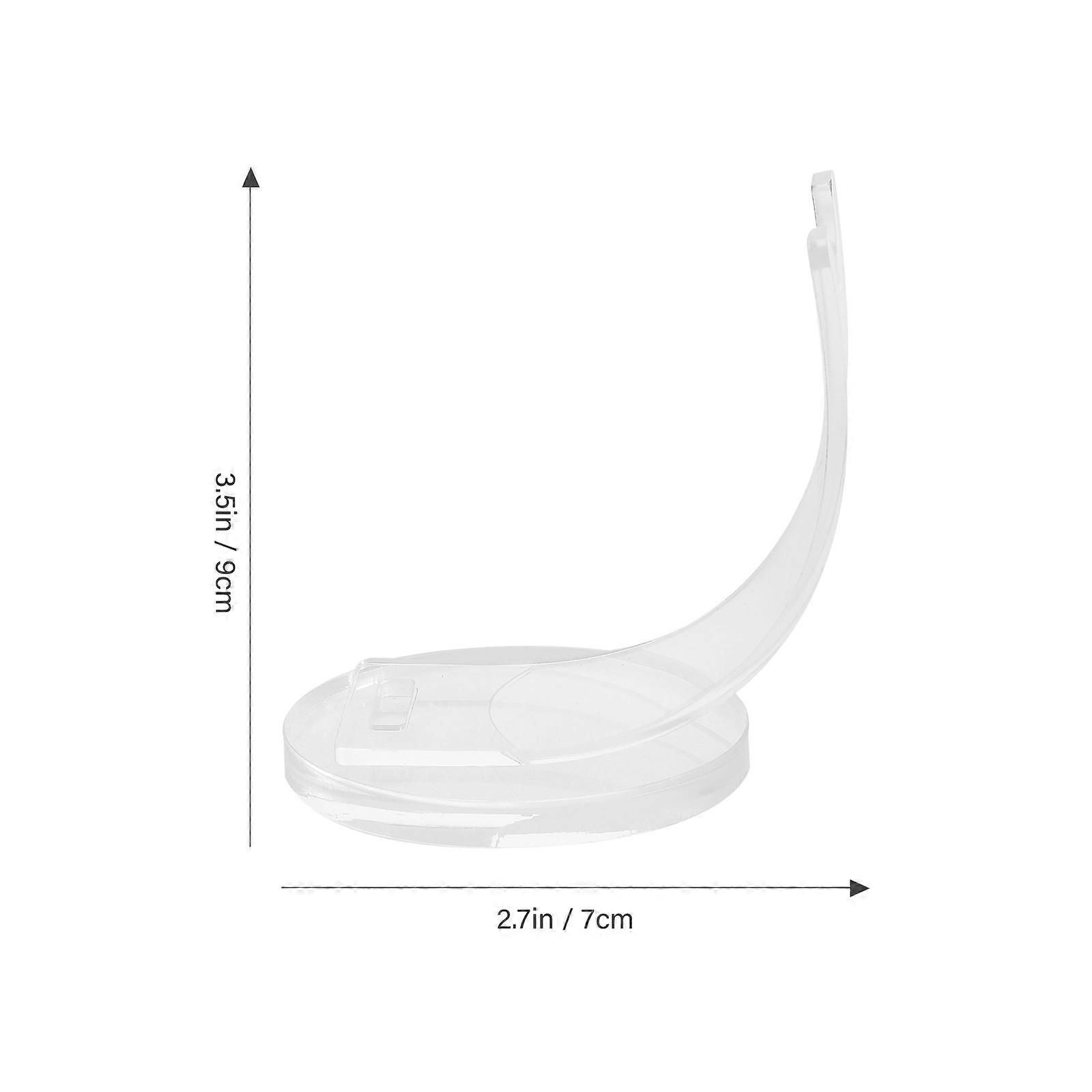 Transparent Acrylic Pen Display Stand for Display 2Pcs Showcase
