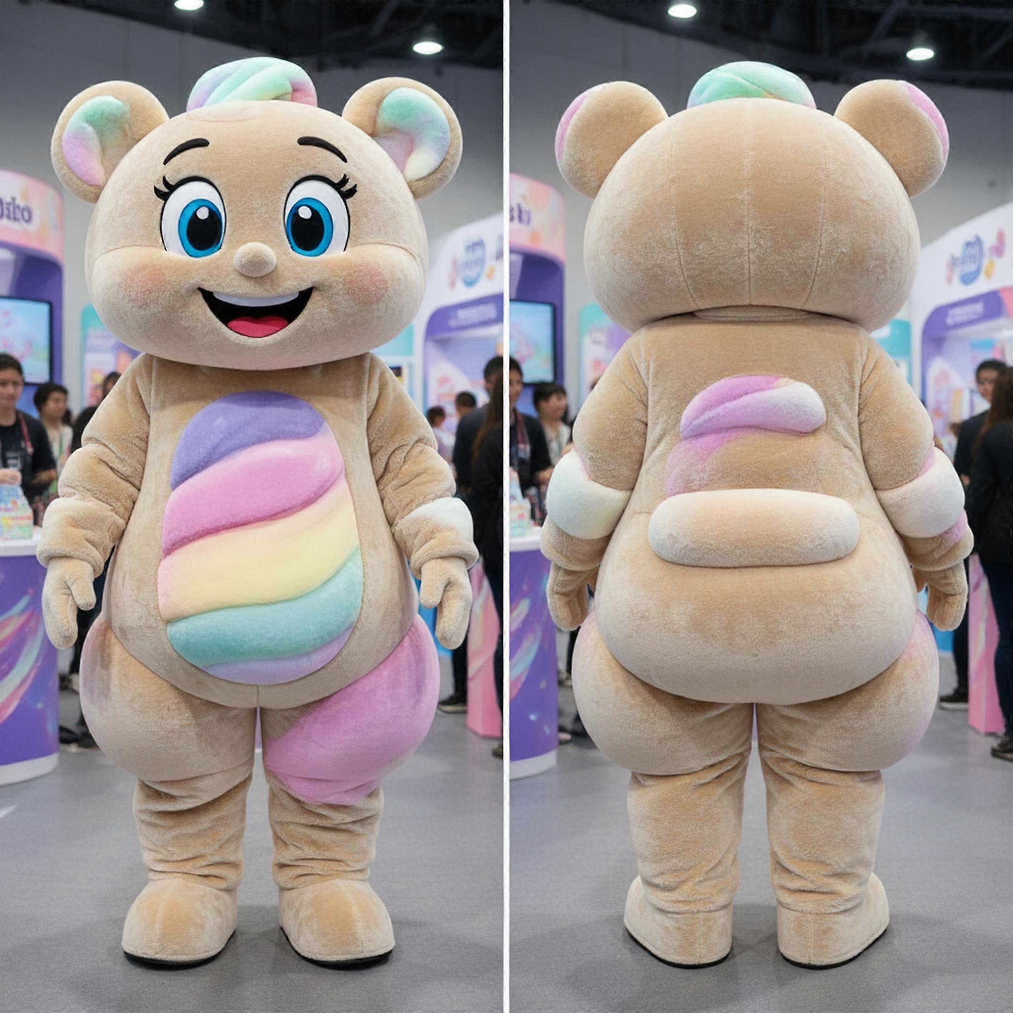MASTICOT Creamy Pastel Candy Mascot