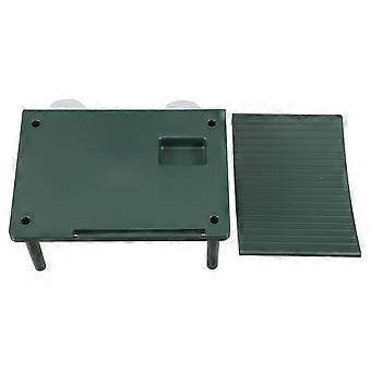 Piattaforma per tartarughe per acquario, pontile galleggiante e rampa di arrampicata.