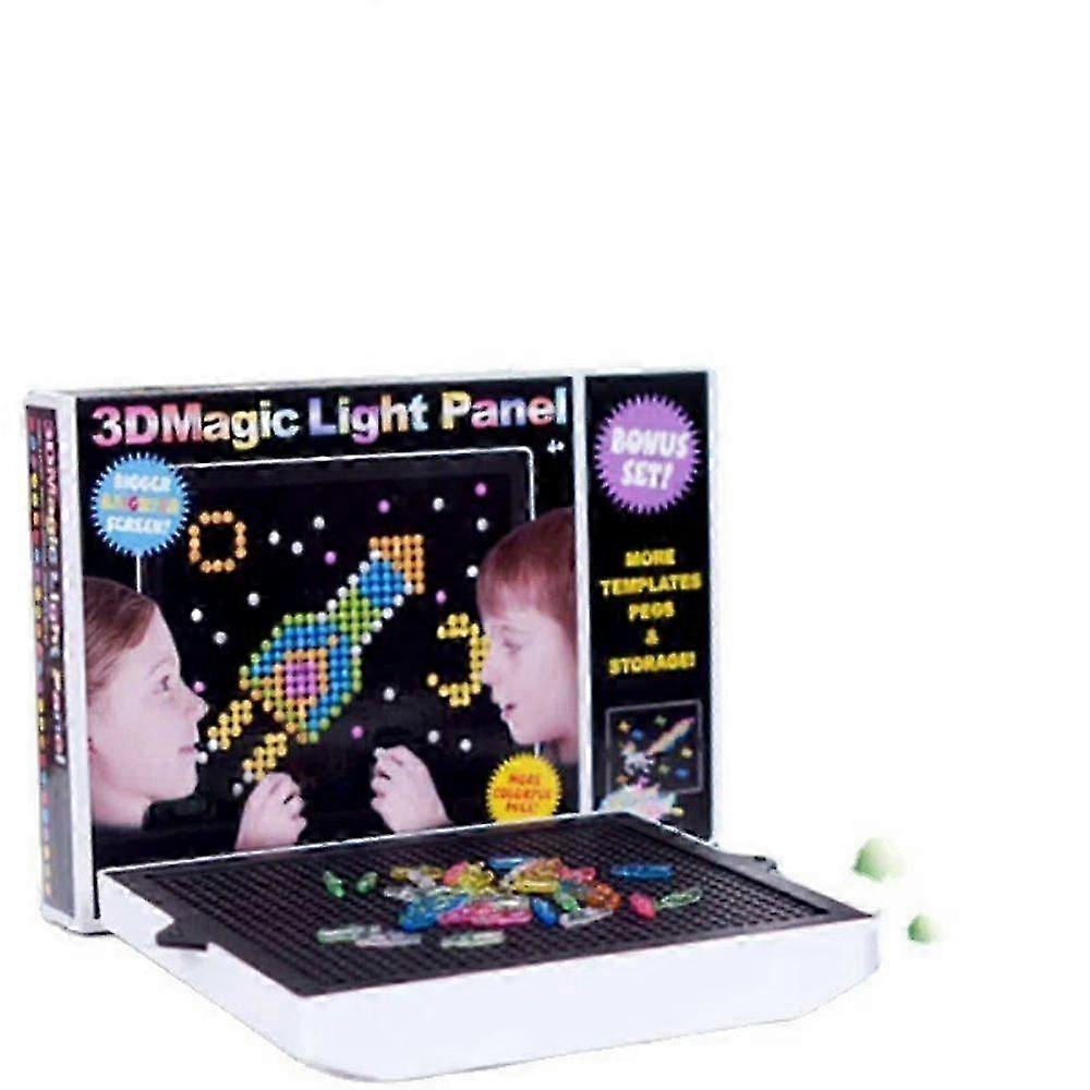 Vibrant Light Peg Art Activity Set