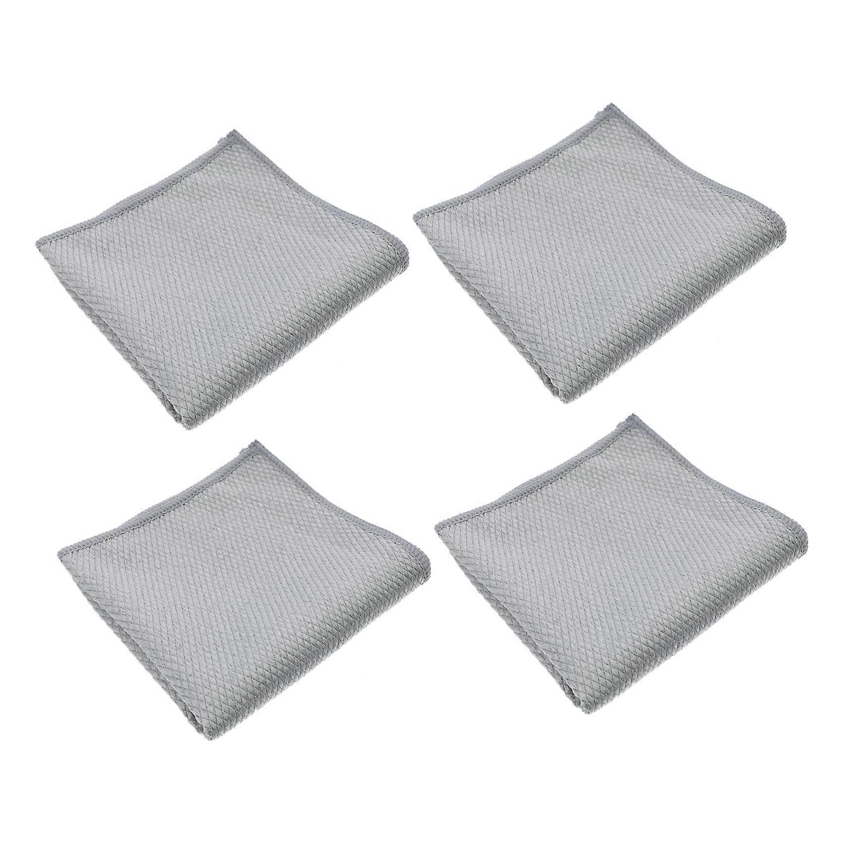 12pcs Microfiber Cleaning Cloths Quick Drying  Absorbent Dish Towels for Kitchen