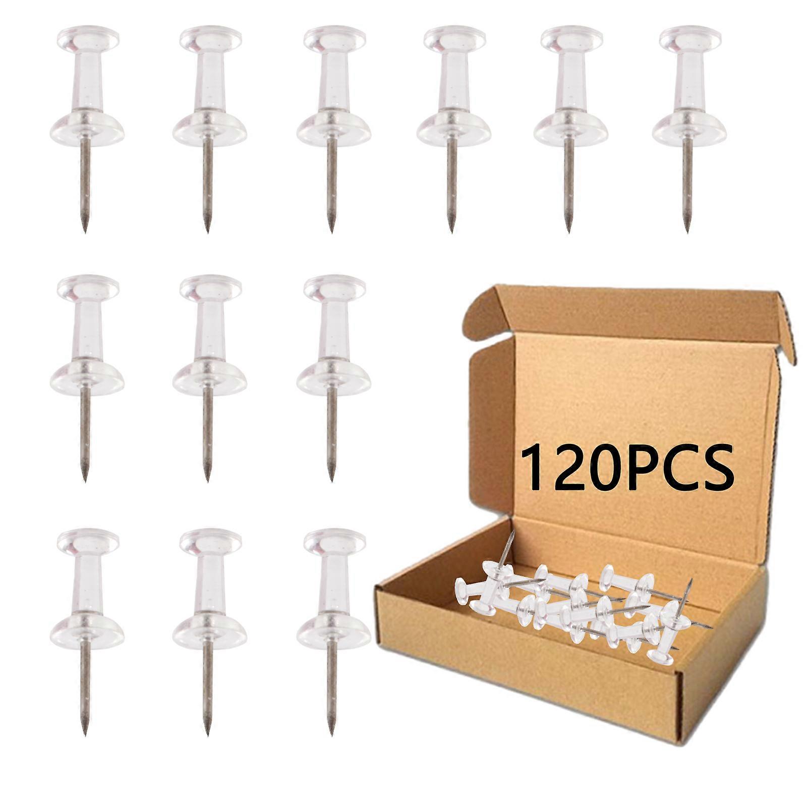 Transparent Thumbtacks For Cork Boards School Office