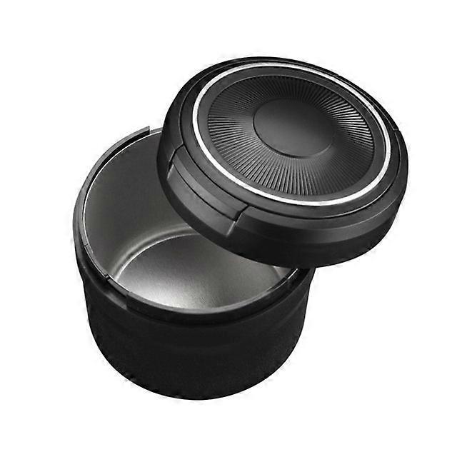 LED Flip Cover Car Ashtray Mini Fireproof