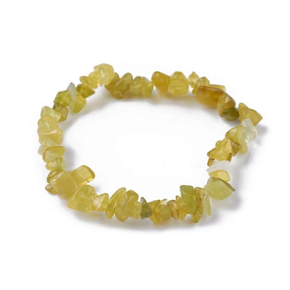 24pcs   Beads Stretch Bracelets with  Elastic  Thread 2 inch~2-1/8 inch(5.2~5.3cm)