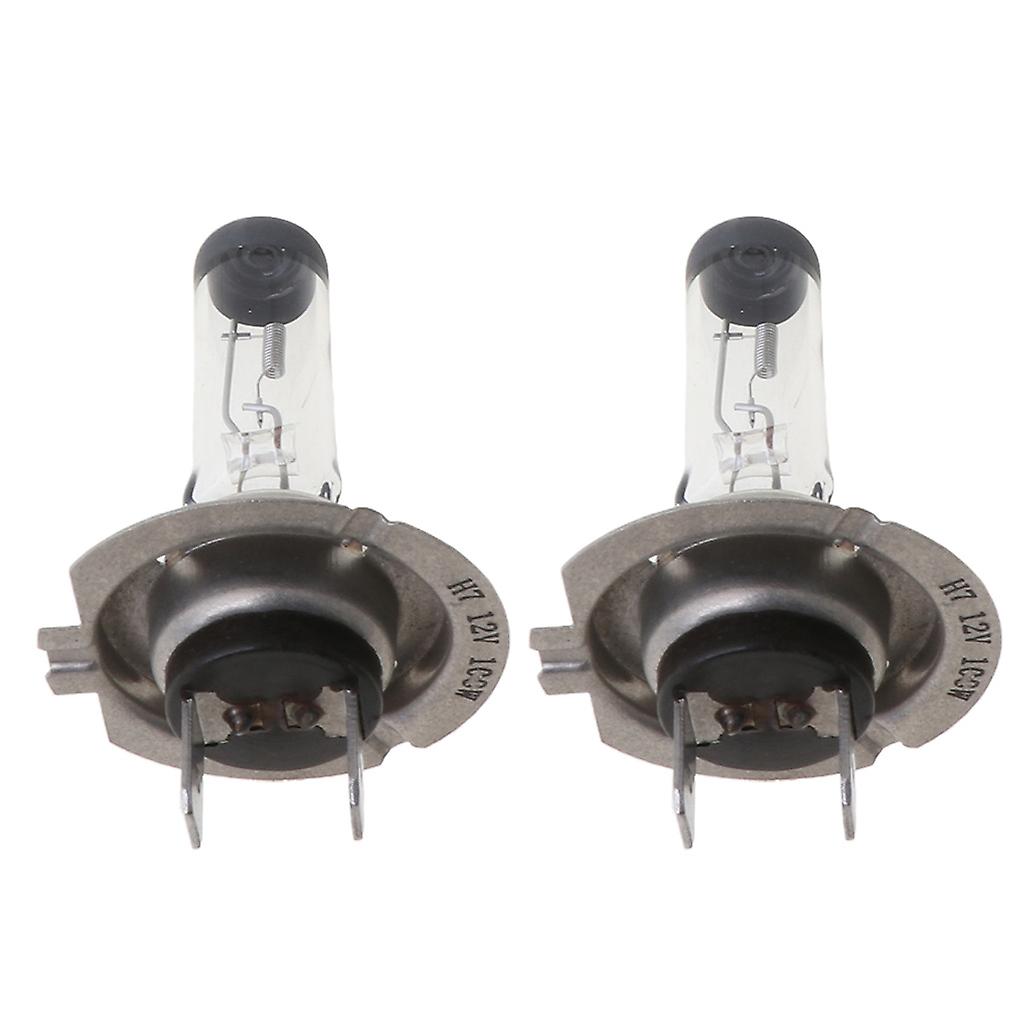 Car 3500-4500k Incandescent Halogen Lamp Bulb Turn Signal Light Backup H7 2 pcs