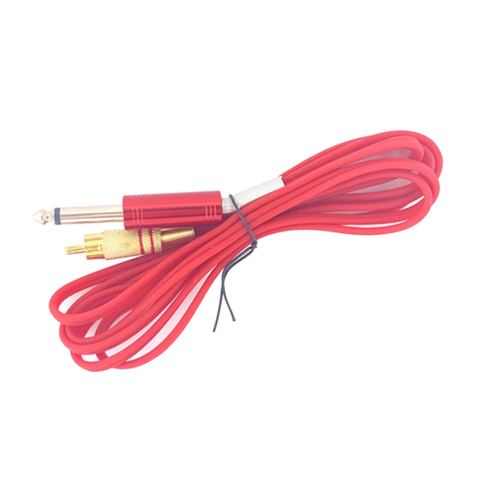 Silicone Tattoo Rca Connector Cords Cable
