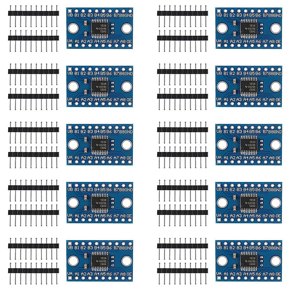 10PCS TXS0108E 8 Channel Level Conversion Module High Speed Full Duplex 8 Bi-Directional Converter