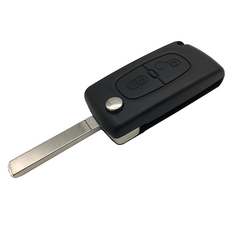 INF Car Key Shell para Peugeotitroen 2 Botões