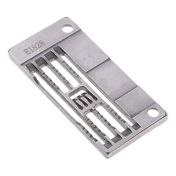 2xE1828 Universal Lockstitch Needle Plate for Industrial Sewing Machine