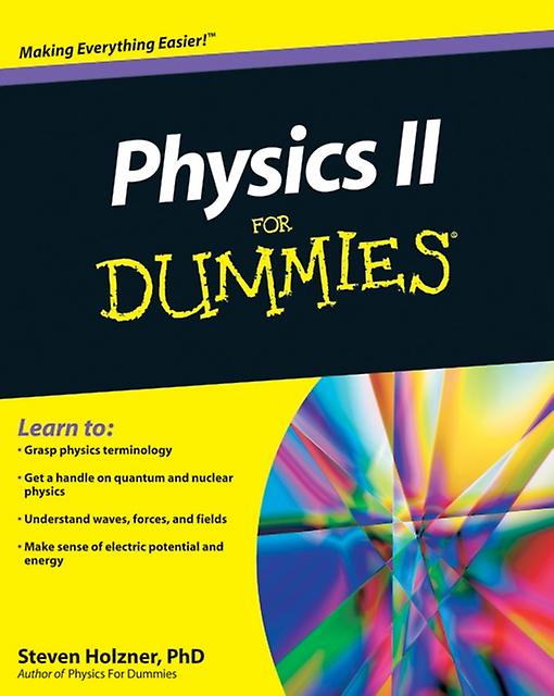 Physics Ii For Dummies by Steven Holzner Paperback